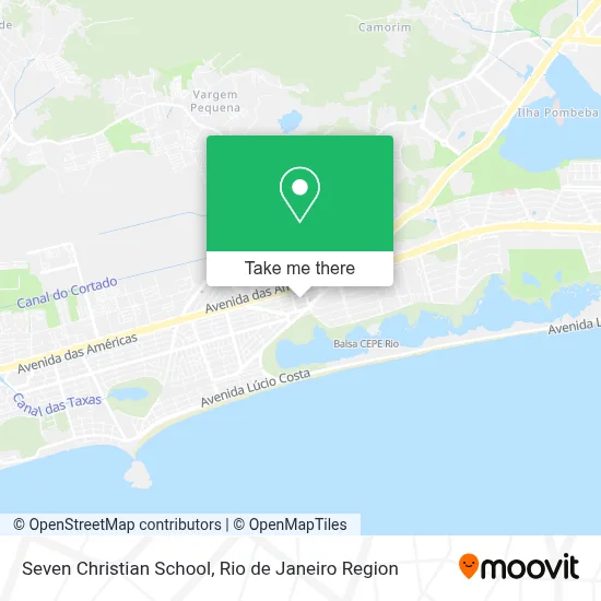 Seven Christian School map