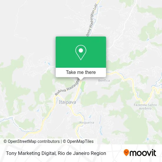 Tony Marketing Digital map