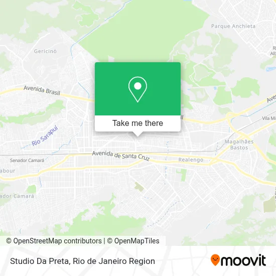 Studio Da Preta map