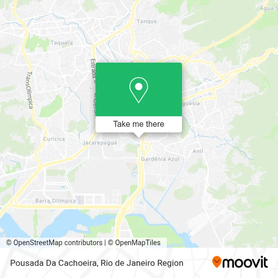 Pousada Da Cachoeira map