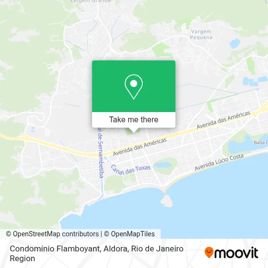Condomínio Flamboyant, Aldora map