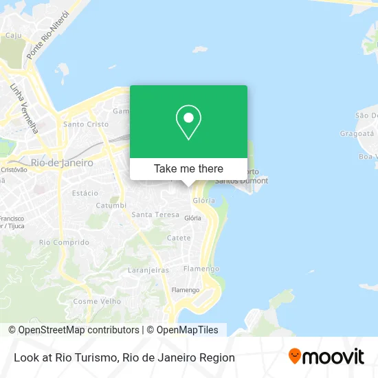 Look at Rio Turismo map