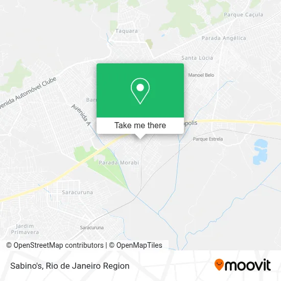 Sabino's map