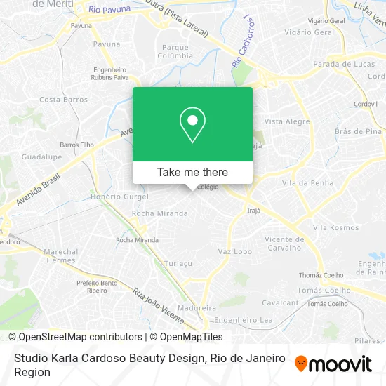 Studio Karla Cardoso Beauty Design map