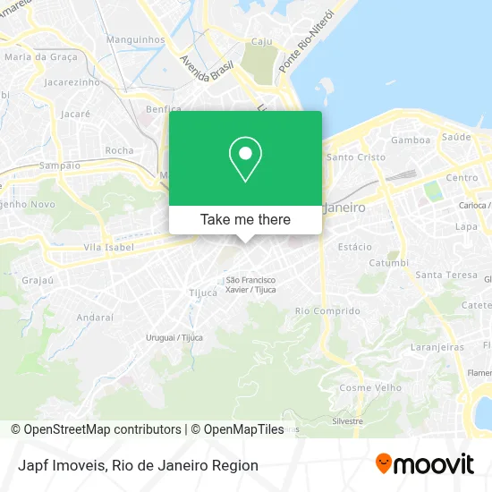 Japf Imoveis map
