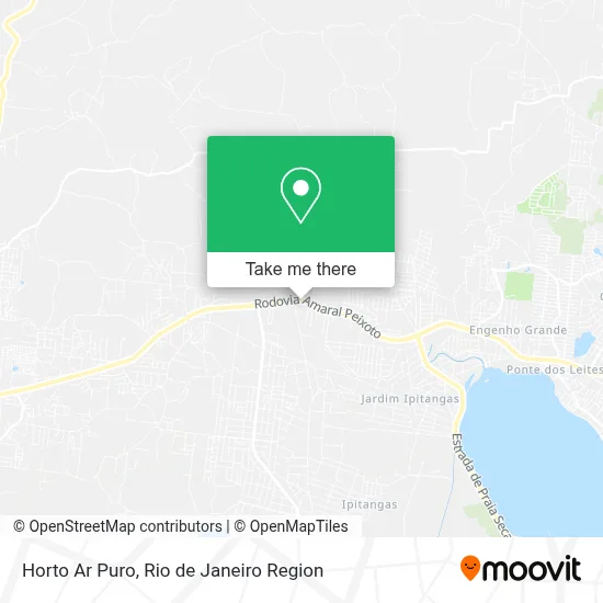 Horto Ar Puro map