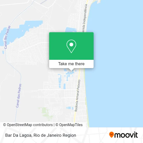 Bar Da Lagoa map