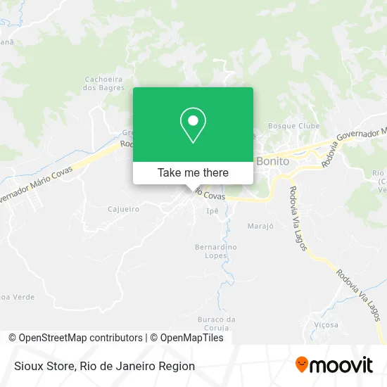 Sioux Store map