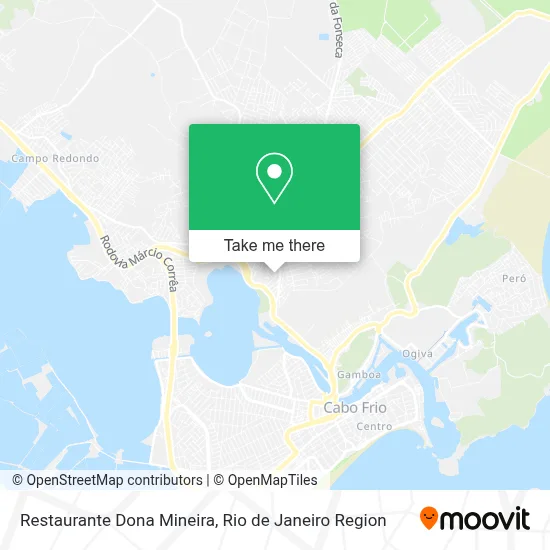 Restaurante Dona Mineira map