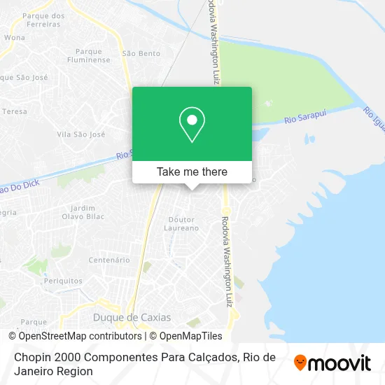 Chopin 2000 Componentes Para Calçados map