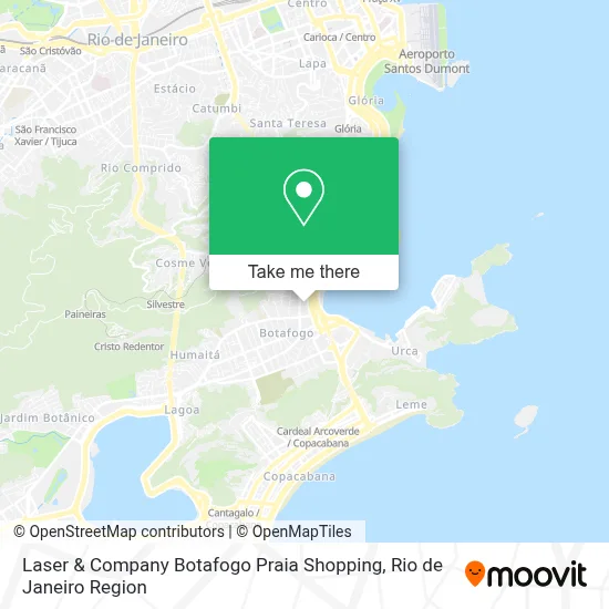 Laser & Company Botafogo Praia Shopping map