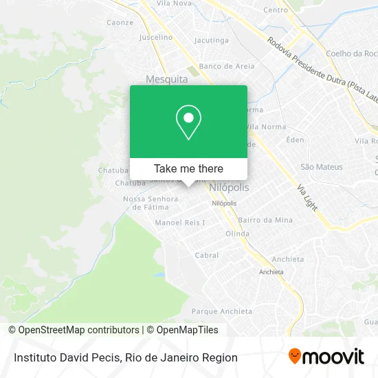 Instituto David Pecis map