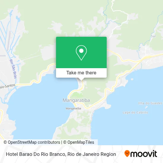 Hotel Barao Do Rio Branco map
