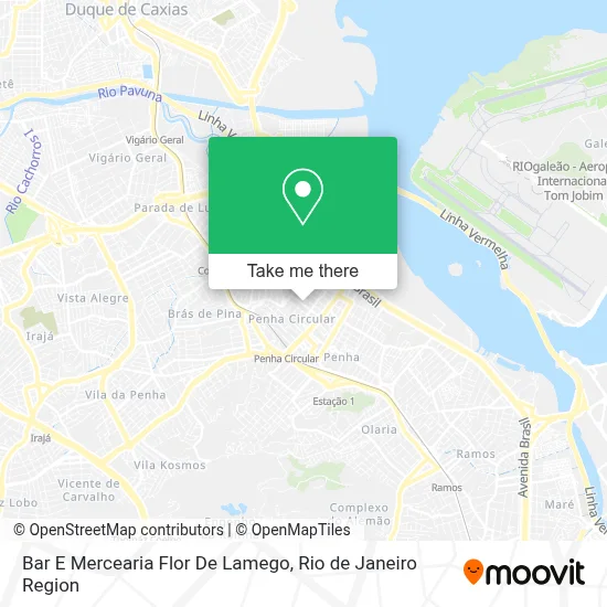 Bar E Mercearia Flor De Lamego map