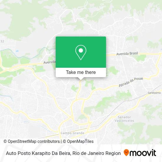 Auto Posto Karapito Da Beira map