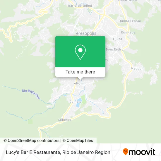 Lucy's Bar E Restaurante map