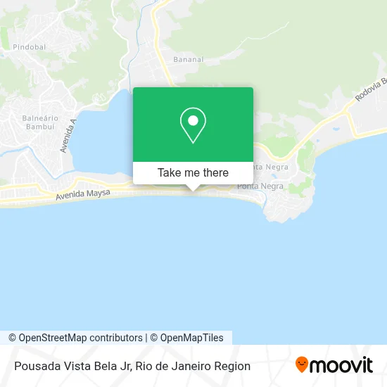 Pousada Vista Bela Jr map