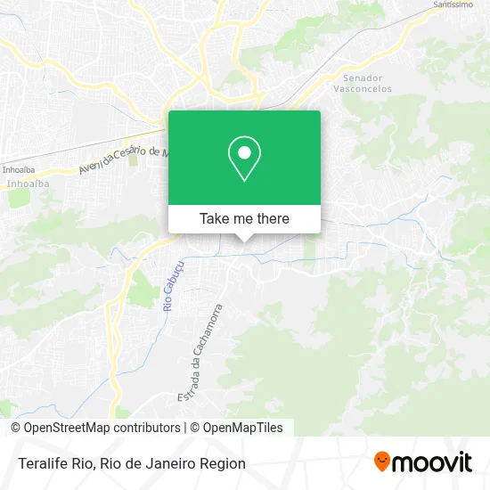 Teralife Rio map
