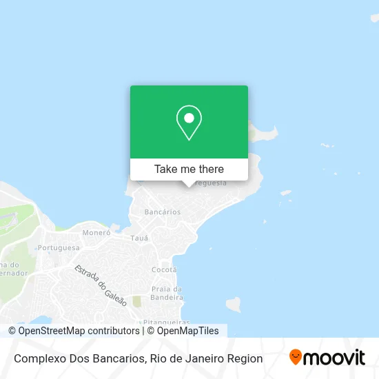 Complexo Dos Bancarios map