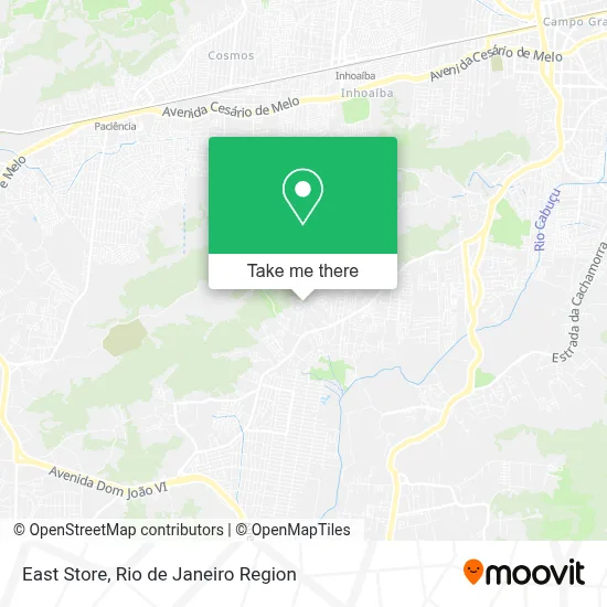 East Store map