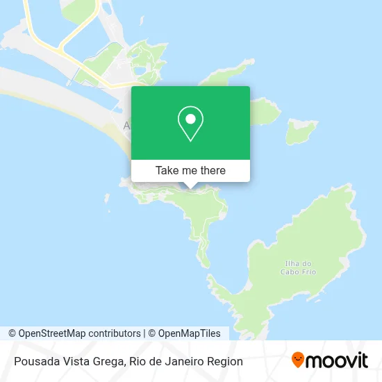 Pousada Vista Grega map