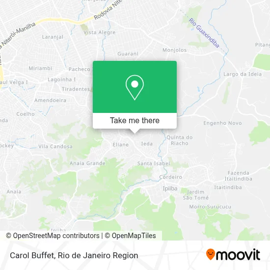 Carol Buffet map