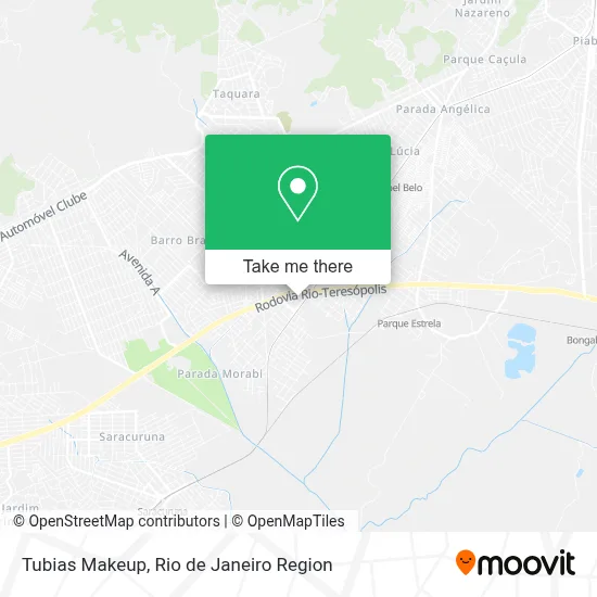 Tubias Makeup map