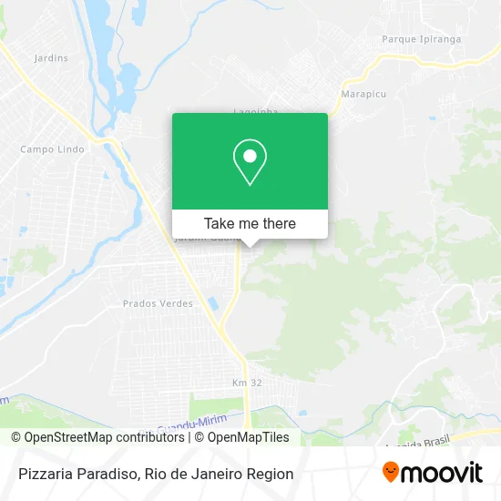 Pizzaria Paradiso map