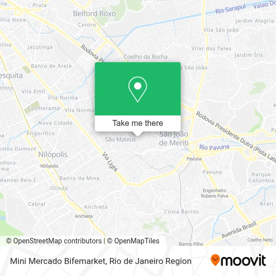 Mini Mercado Bifemarket map