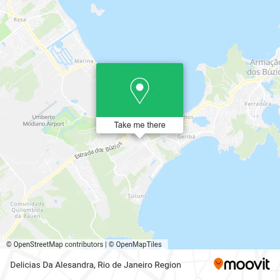 Delicias Da Alesandra map