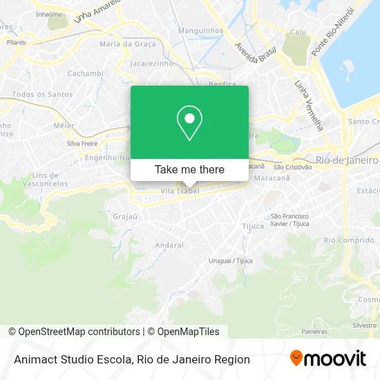 Animact Studio Escola map