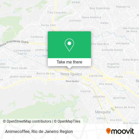 Animecoffee map