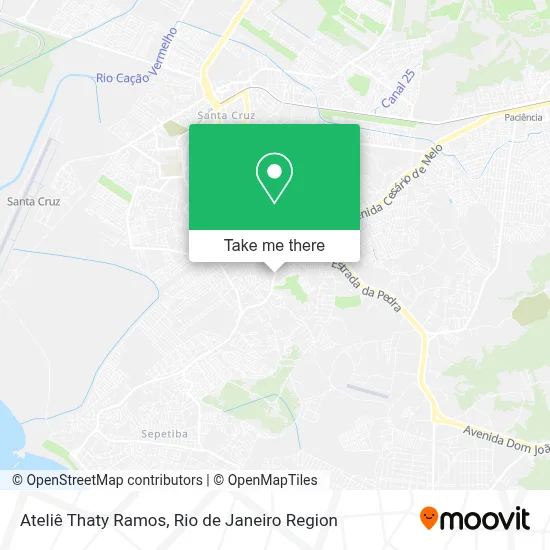 Ateliê Thaty Ramos map