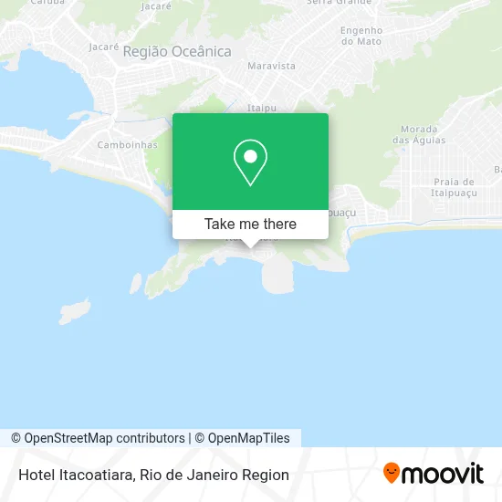 Hotel Itacoatiara map