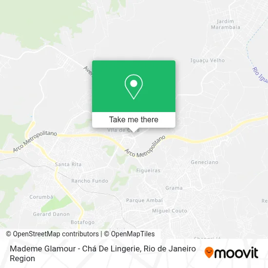 Mademe Glamour - Chá De Lingerie map