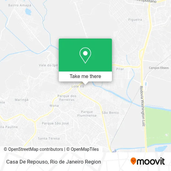 Casa De Repouso map