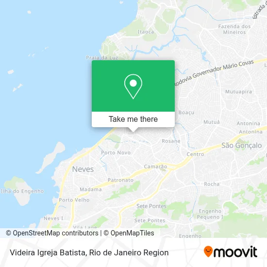 Videira Igreja Batista map