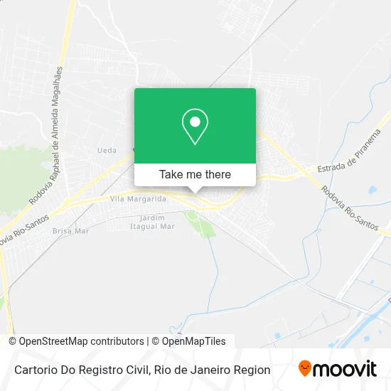 Cartorio Do Registro Civil map