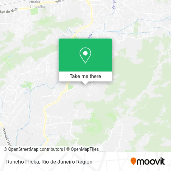 Rancho Flicka map