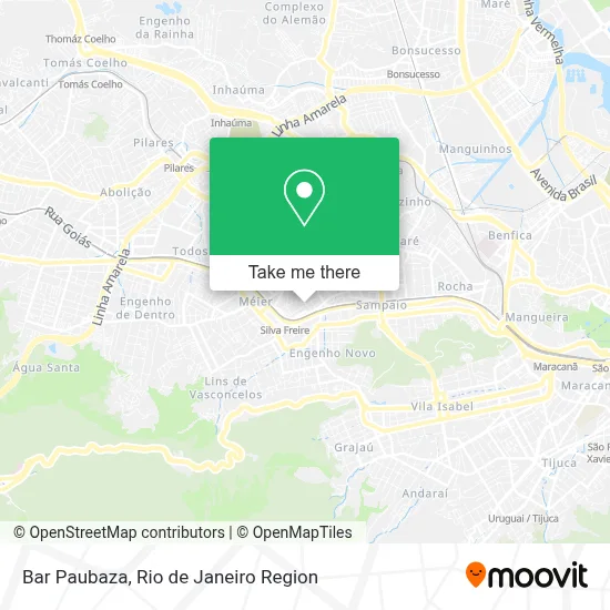 Bar Paubaza map