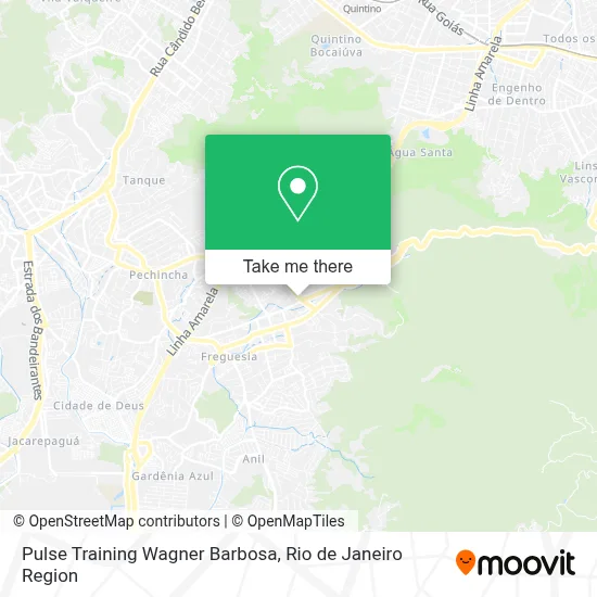 Pulse Training Wagner Barbosa map