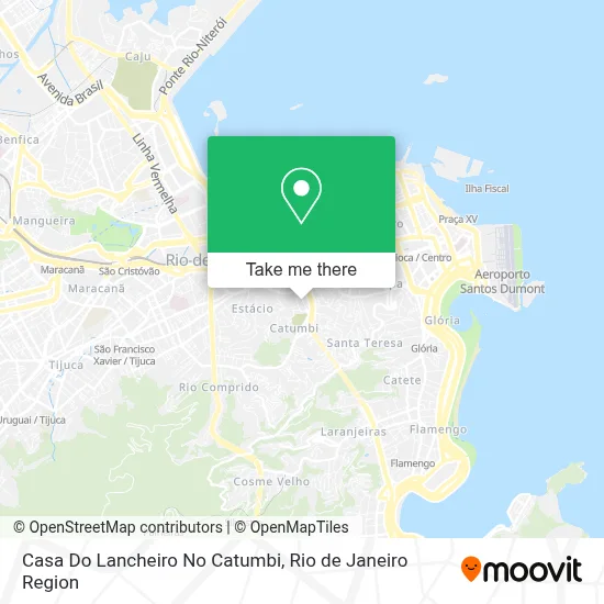 Casa Do Lancheiro No Catumbi map