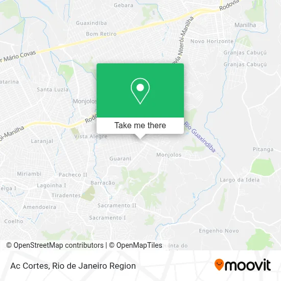 Ac Cortes map