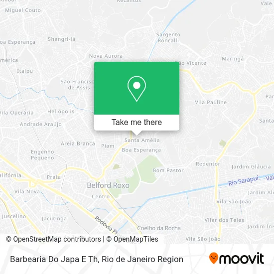 Barbearia Do Japa E Th map