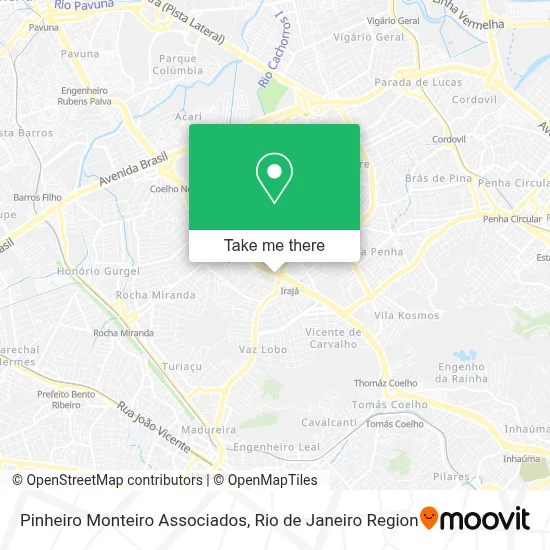 Pinheiro Monteiro Associados map