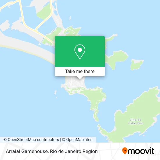 Arraial Gamehouse map