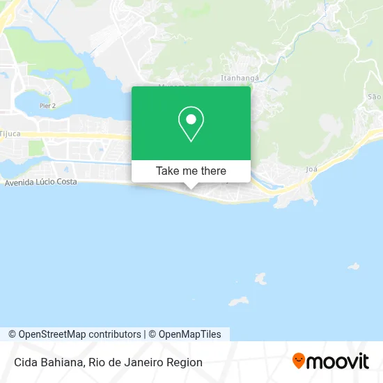 Cida Bahiana map