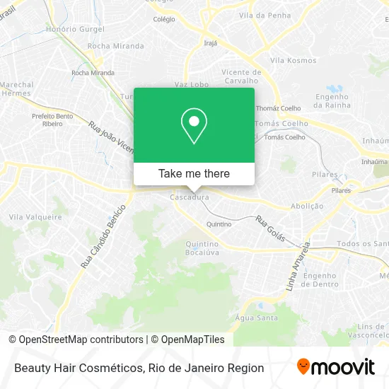 Beauty Hair Cosméticos map
