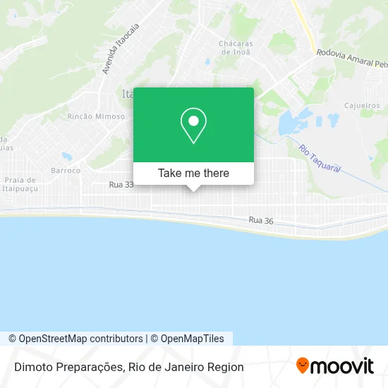Dimoto Preparações map