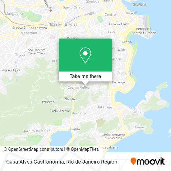Casa Alves Gastronomia map